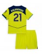 Billige Tottenham Hotspur Dejan Kulusevski #21 Tredjedraktsett Barn 2025-26 Kortermet (+ Korte bukser)